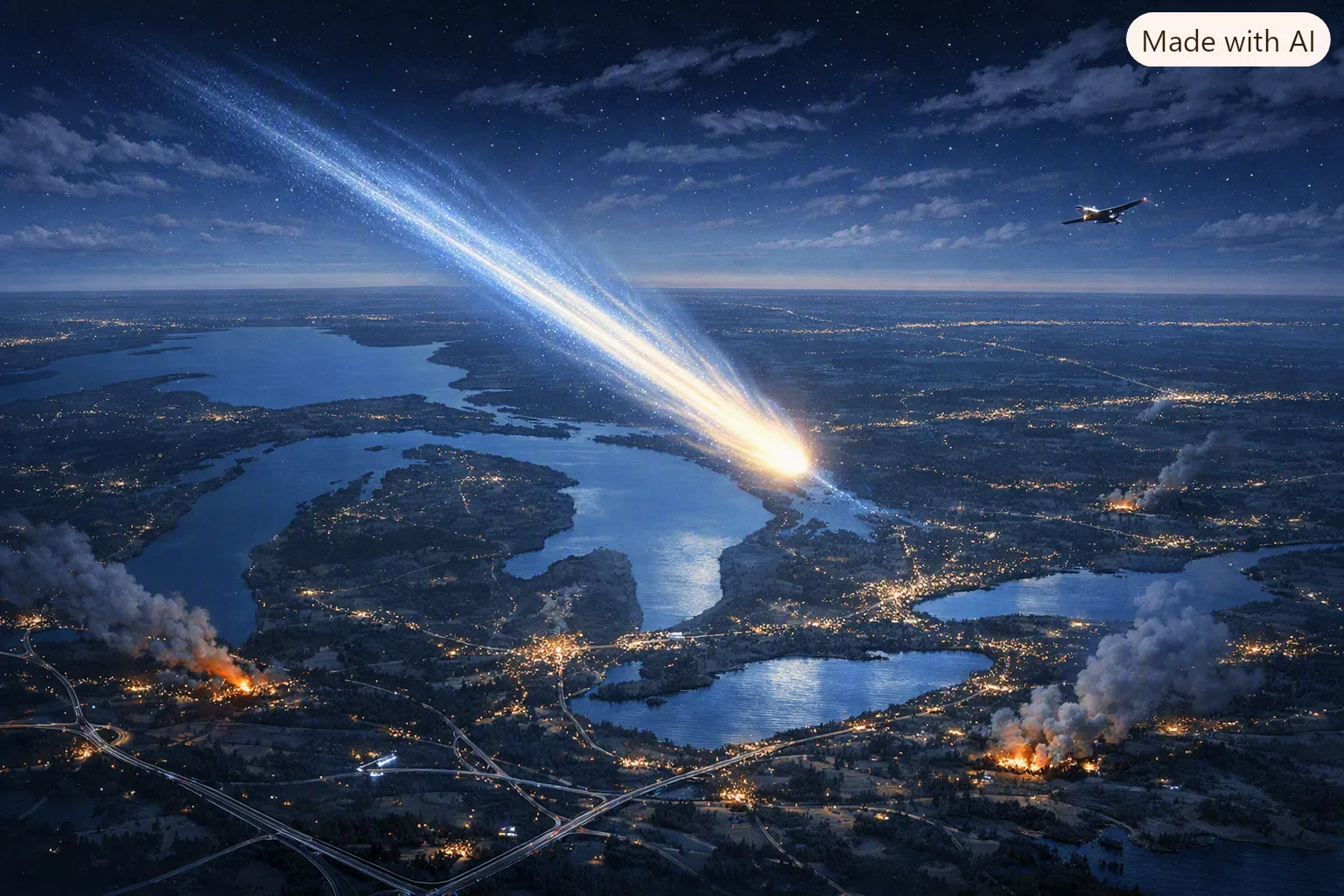 Overview image for How the Great Lakes Fireball Unfolded | Kecksburg UFO incide