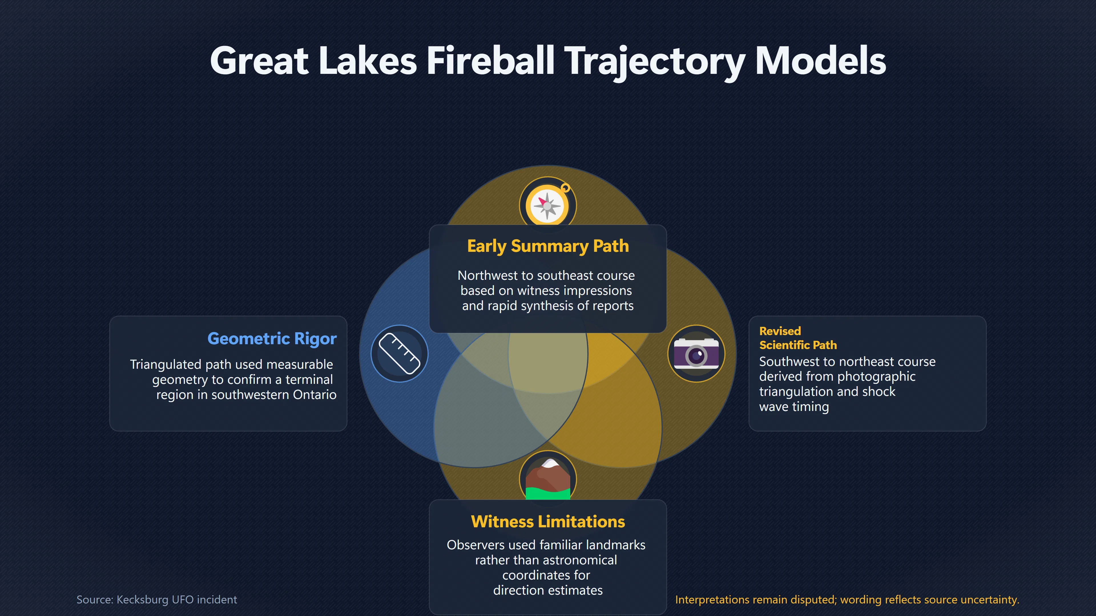 Overview image for Why Did Witnesses Disagree About the Fireball's Direction? | Kecksburg UFO incide ab 793 e great lakes fireball