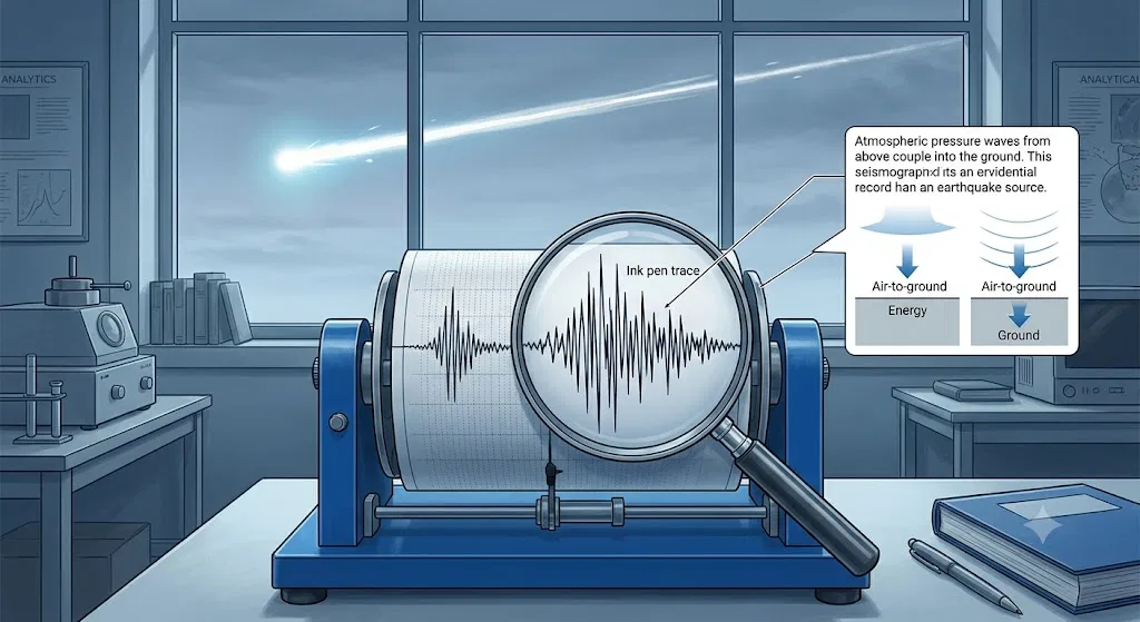 Overview image for What the Booms and Seismograph Recorded | Kecksburg UFO incide