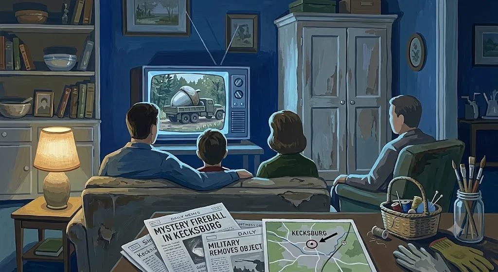 Overview image for How Television Reinvented Kecksburg | Kecksburg UFO incide