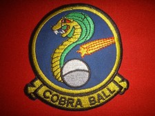 Listing image for Cold War USAF Air Force 24th Strategic Reconnaissance Squadron COBRA BALL Patch