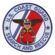 Listing image for Search And Rescue SAR US Coast Guard Patch/Badge Embroidered