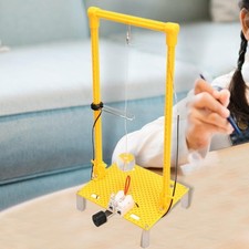 Listing image for Wooden EQ Model Scientific Creative Simple Learning Material Seismograph DIY