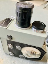 Listing image for Vintage Quartz-5 Cine Camera Meteor 2-3 9-36mm f/2.4 Lens USSR + Case