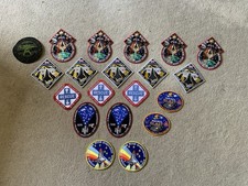 Listing image for Lot of 20 NASA Space Shuttle Mission Patches- STS-129, 124, 125, 1983 Enterprise