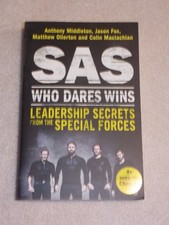Listing image for SAS Who Dares Wins Leadership Secrets From The Special Forces Signed By Ant M.