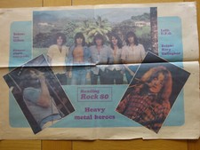 Listing image for READING ROCK 1980 CUTTING GILLAN UFO RORY GALLAGHER 2 PAGE NEWSPAPER POSTER