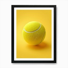 Listing image for Sonic Boom Tennis Ball Art Print Framed Wall Art Poster Canvas Print Picture
