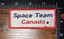 Listing image for Vintage Space Team Canada Space Race Vintage Space Patch