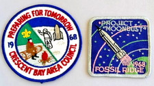 Listing image for 1968 Crescent Bay Council 2 PATCHES: PROJECT "MOONDUST" & Preparing For Tomorrow