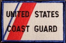 Listing image for US COAST GUARD USCG PATCH - FULL COLOR 2" x 4" COLOR DRESS MILITARY ORIG USGI