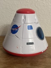 Listing image for NASA Space Adventure Space Capsule W/Lights Plastic 4.2” Tall Toy
