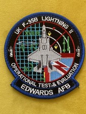 Listing image for Royal Air Force 17 Squadron Lightning Operational Test & Evaluation patch