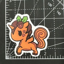 Listing image for Cheeky - UNICORNIO Series 9 - Vinyl Decal Sticker Bomb Acorn Unicorn tokidoki